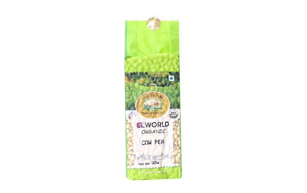 Elworld Organic Cow Pea    Pack  500 grams